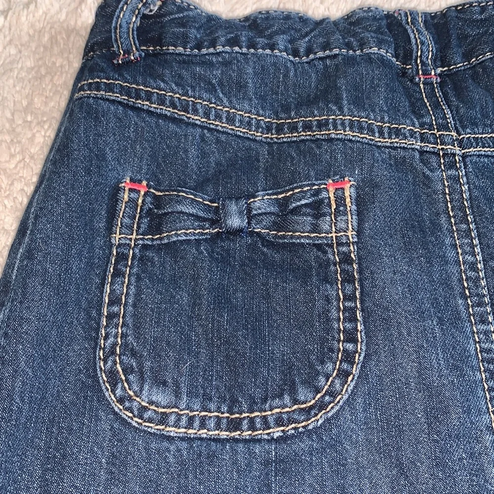 Gymboree Denim Skort/Skirt 8 EUC Jean Skort Adjustable Waist